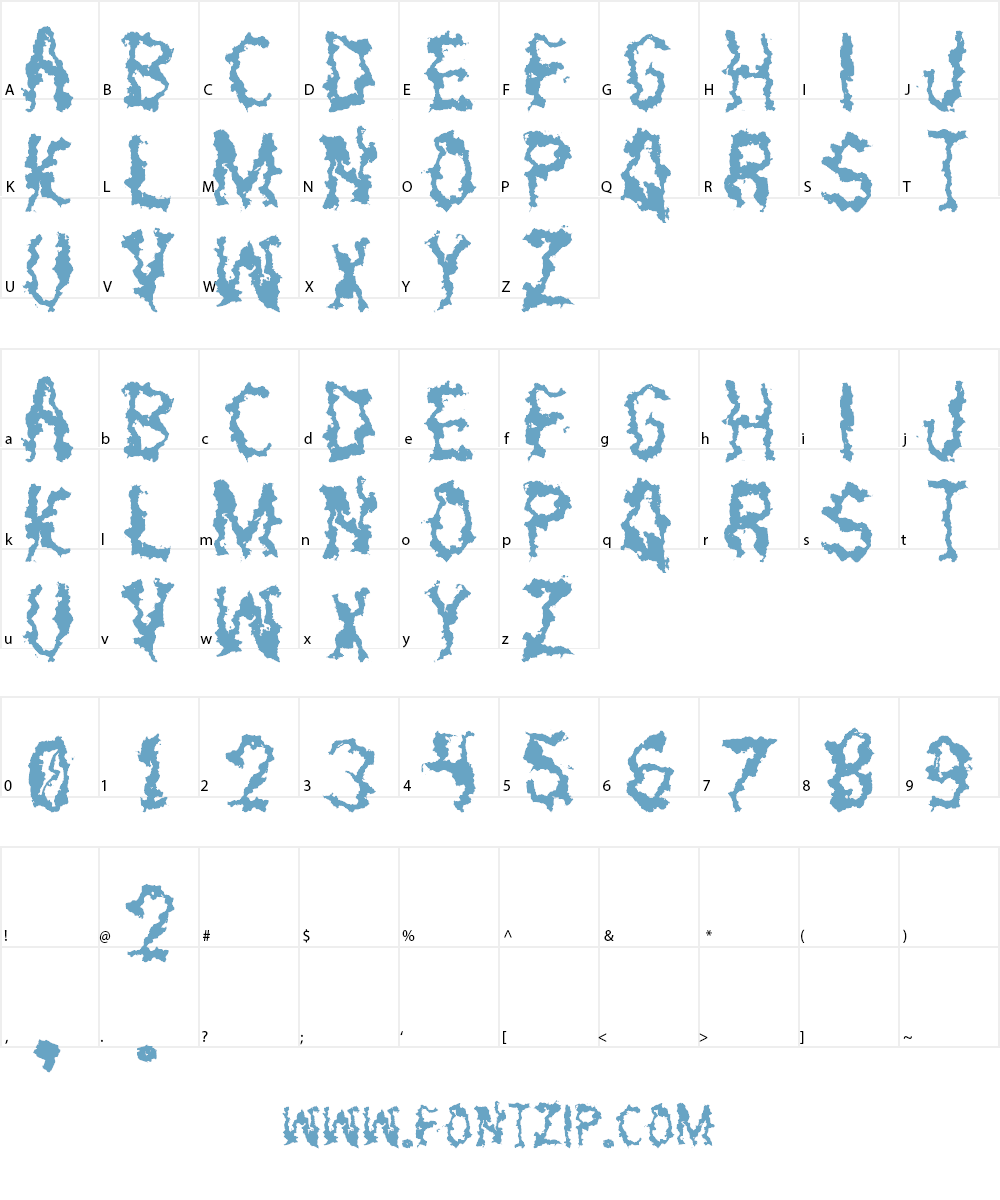 Petroleum St Font Character